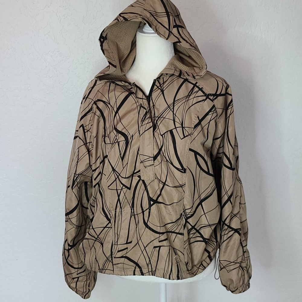 Vintage Oleg Cassini Sport pullover windbreaker